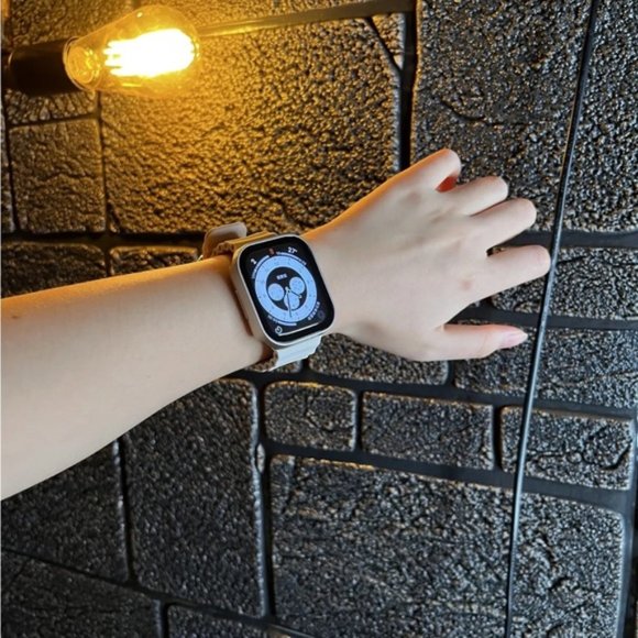 NEW STARLIGHT Silicone Ocean Strap for Apple Watch - Picture 4 of 6